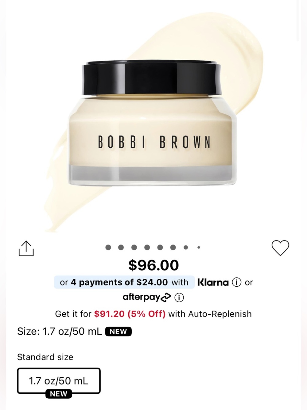 Bobbi Brown Vitamin face primer cream 50ml